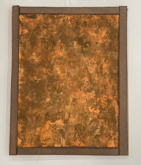 Libreta marrón anaranjada