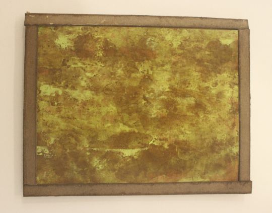 Libreta verde grunge